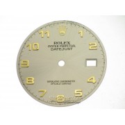 Quadrante Silver gold arabi Rolex Datejust ref. 16238 - 116238 - 16233 nuovo n. 953